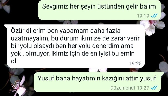 Sevgi her şeyin üstesinden gelmez mi?