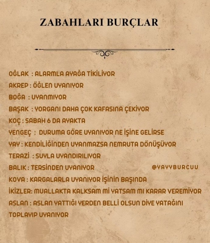 Sabahları nasıl kalkarsanız genelde?