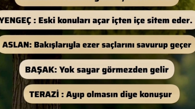 Sevmediğin birini gördüğünde ne yapıyorsun?