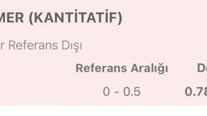 Sağlık dalında bilgisi olan yardımcı olabilir mi?