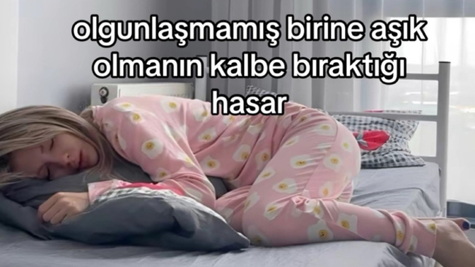 Olgunlaşmamış biriyle sevgili olur musun?