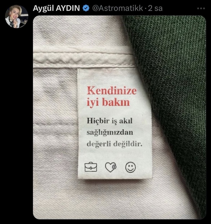 Kendinize iyi bakıyor musunuz?