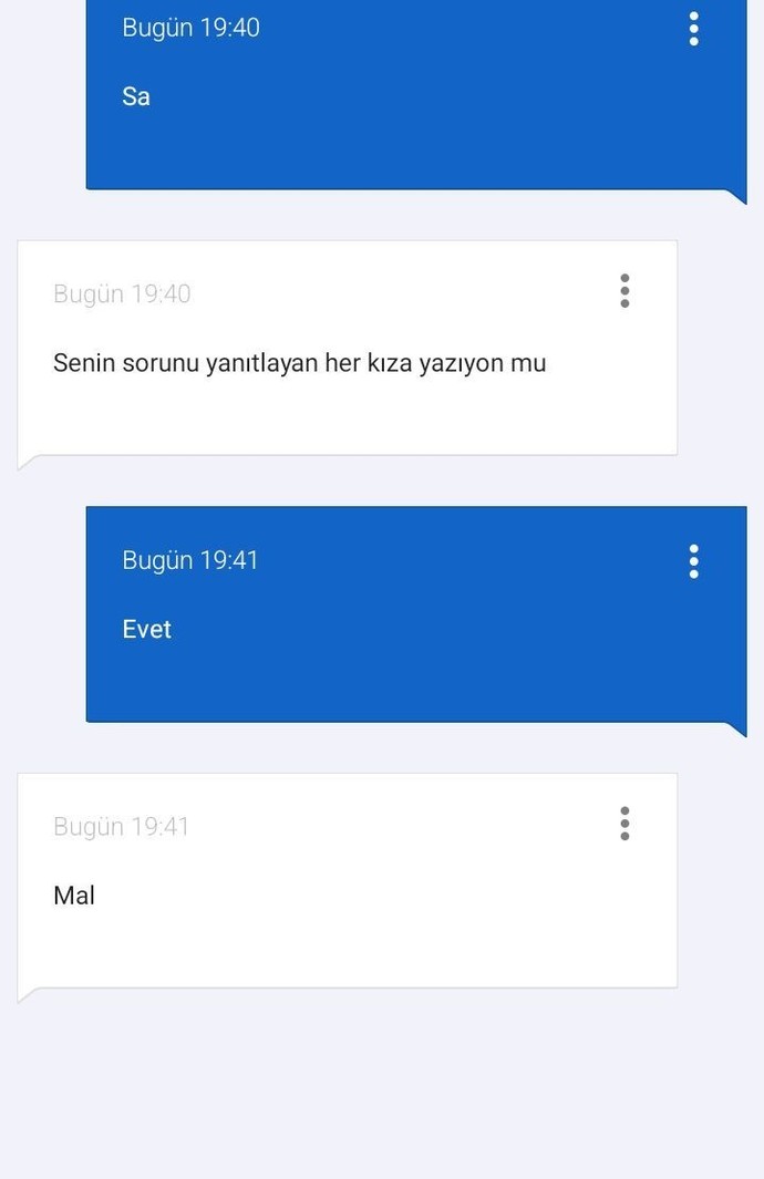 Herkese mesaj atmak suç mu?