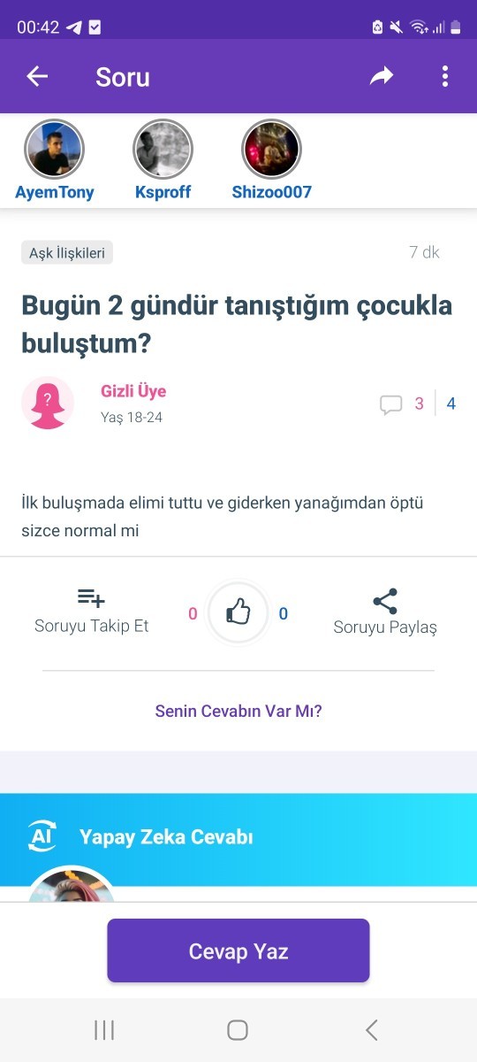 2 günde ne kadar normal sizce?