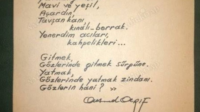 Kafanızda dönüp dolaşan o Şiir veya Şarkı sözlerini alalım?