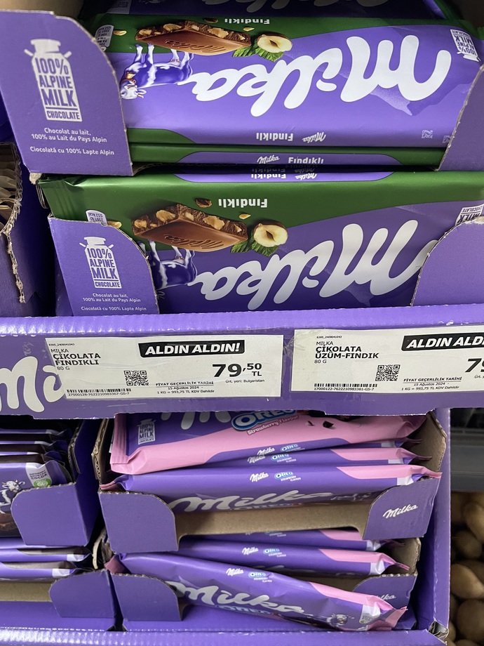 Milka sever misiniz?