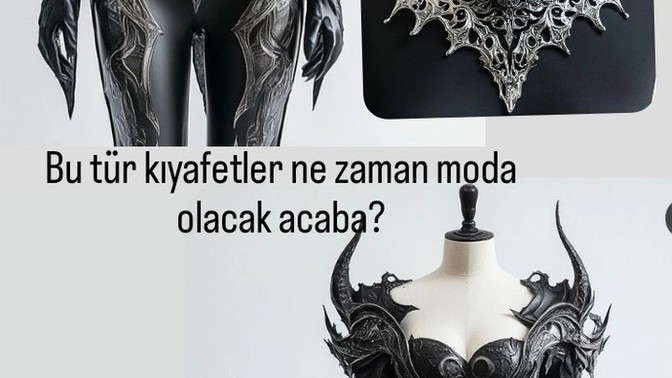 Bu tür kıyafetler ne zaman moda olacak?