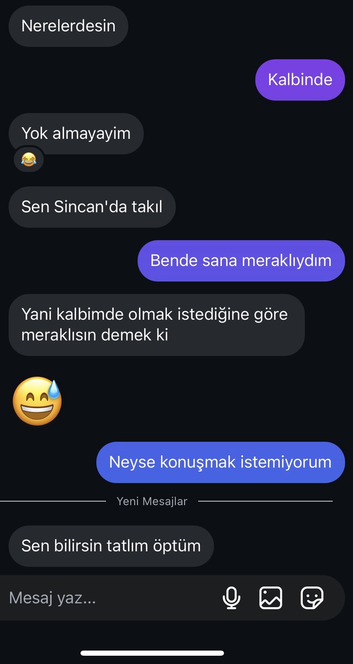 Engelleyim mi sizce sinirlerimi bozdu 😔?