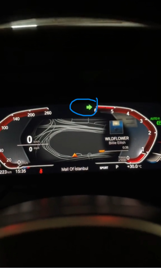 Bmw araçta bu işaret ne işe yarıyor?