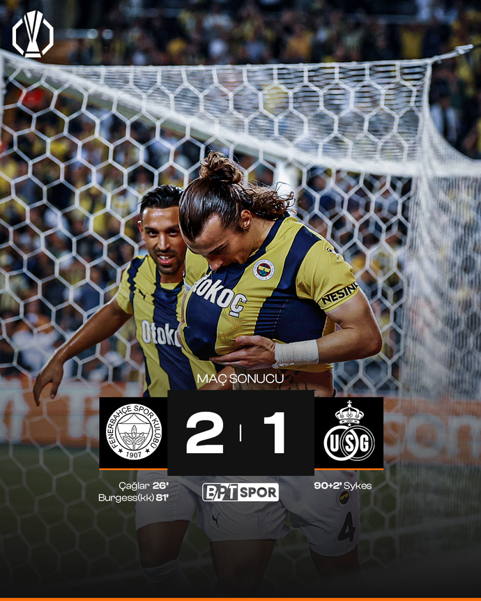 Temsilcimiz Fenerbahçe, evinde Union Saint-Gilloiseyi 2-1 mağlup etti. Fenerbahçenin UEFA Avrupa Ligindeki başarısını nasıl buldunuz?