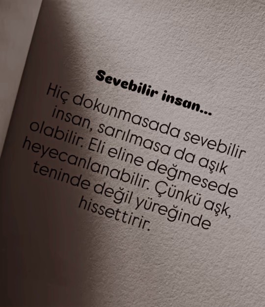 Dokunmadan sevmek?