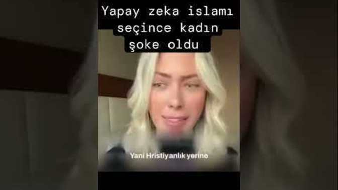 Yapay zekanın din olarak İslam'ı seçtiğini gördünüz mü? ?