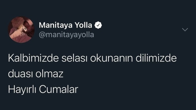 Hayırlı cumalarr?
