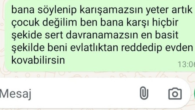21 yaşındayım ve artık yoruldum sürekli bana müdahele edilmesinden ne yapacağım ben?