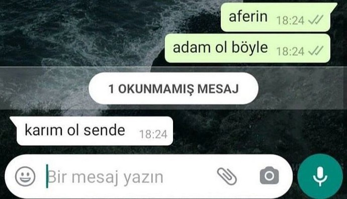 Şu an nasıl bir mesaj alsanız mutlu olursunuz?