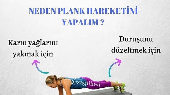 Siz hangi nedenle plank yapıyorsunuz?