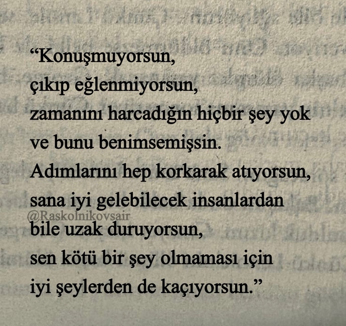 Şu an ne haldesiniz?