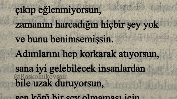 Şu an ne haldesiniz?