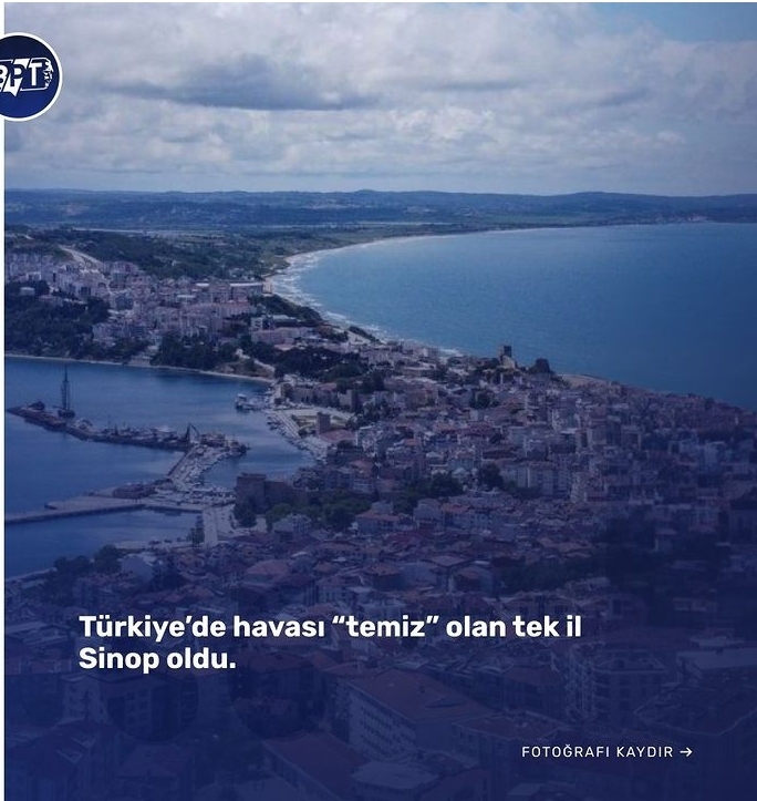 Türkiyede havası temiz tek ili Sinop oldu Ne düşünüyorsunuz?