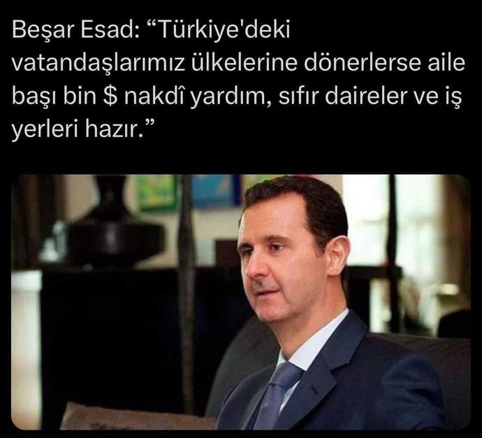 Beşar Esad vatandaşlarını geri çağırıyor! Samimiyetine inanıyor musunuz?