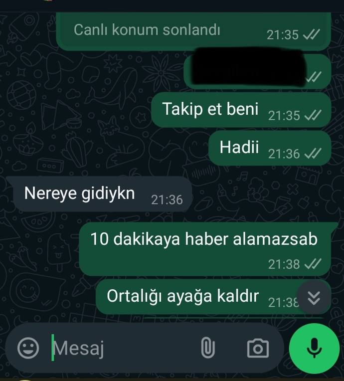 Hızlı hızlı yazmışım hsmxjsm hatalar ondan 