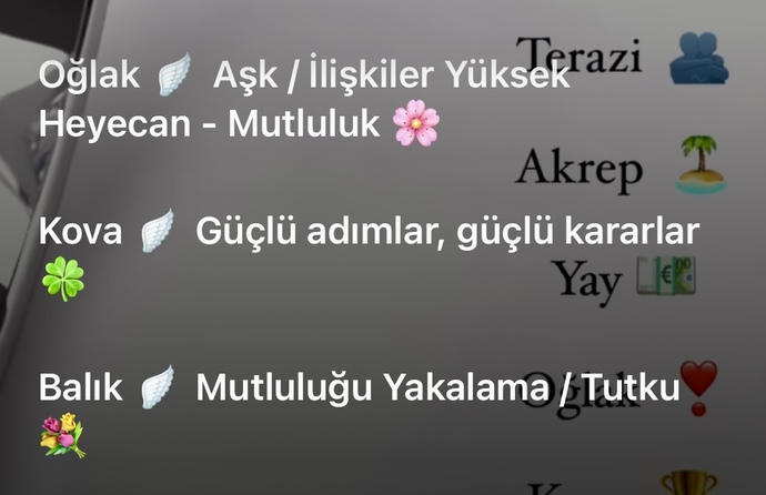 Sevgi ve sağlıkla kalın✌🏻