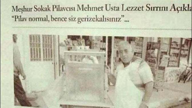 Sokakta satılan tavuklu pilavlarla evdekiler neden aynı lezzette olmuyor?