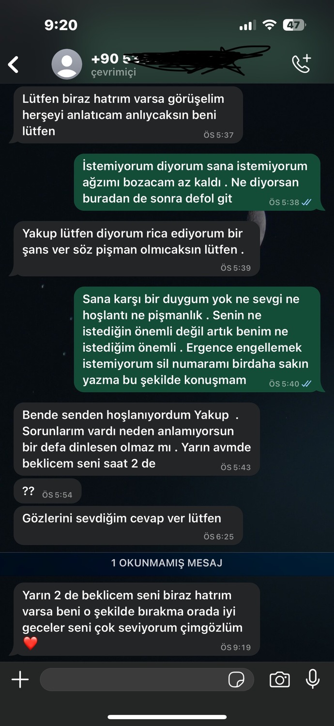 Ne yapmam lazım fikriniz nedir?