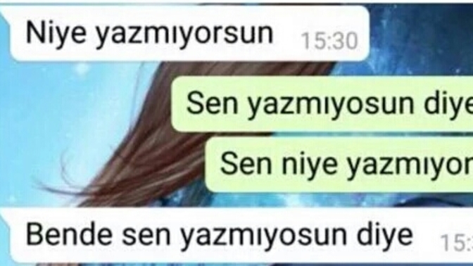 İlk mesajı sen mi atarsın yoksa karşıdan mı beklersin?