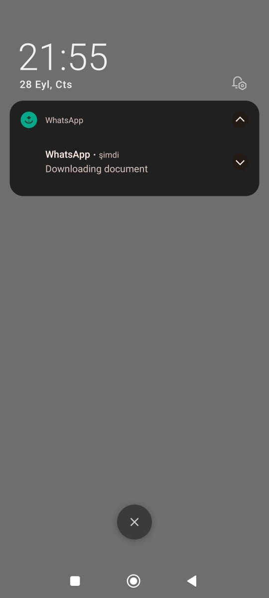 WhatsApp sürekli dosya indiriliyor bildirimi geliyor?