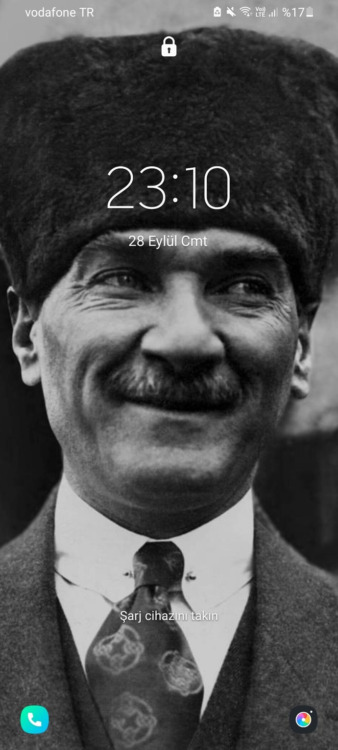 Telefon duvar kağıdınızda hangi resim/fotoğraf var?
