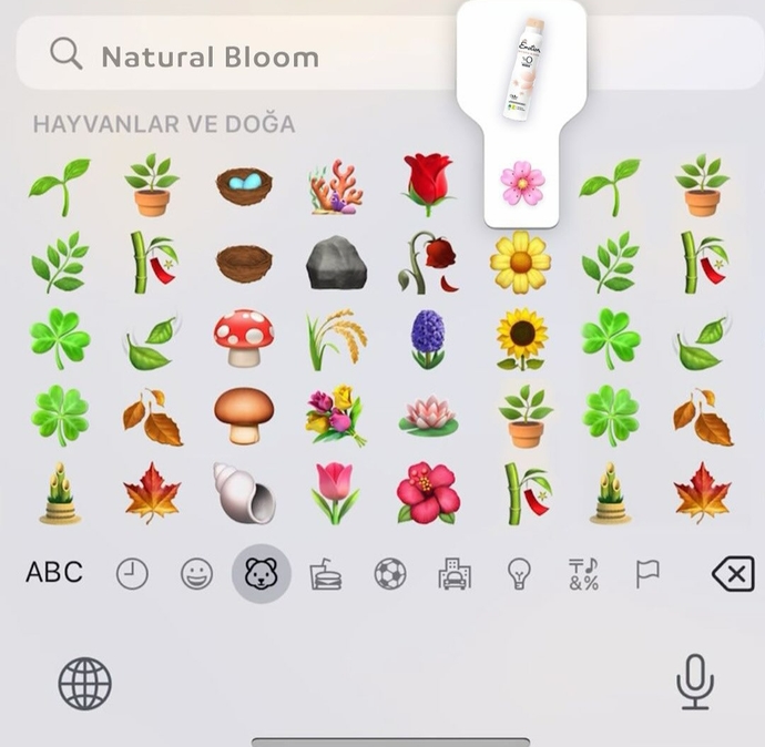 Kullandığın deodorantı bir emoji ile anlatır mısın?