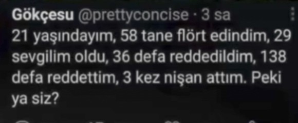 Sizin rekorunuz ne?