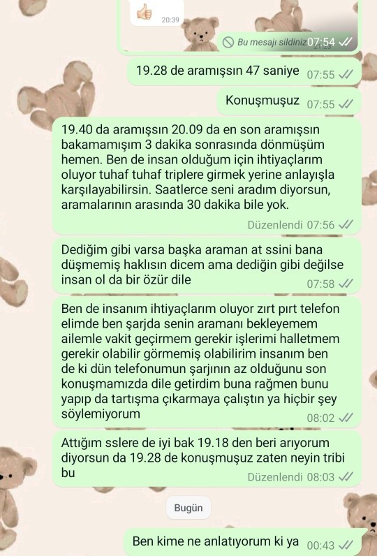 Sevgilim benimle iletişim kurmuyor?