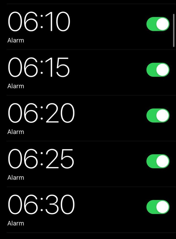 Tek bir alarmla uyanabilir misin?