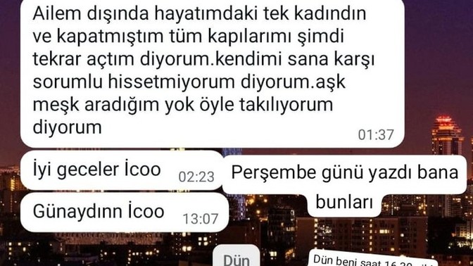 Sizce bu yazışmalardan sonra bu erkek tekrar yazar mı?