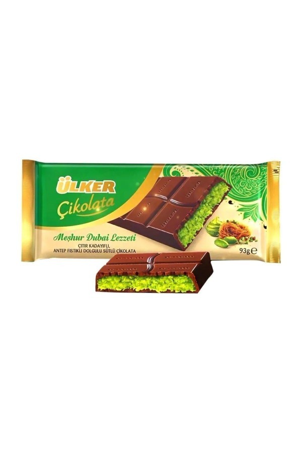 Ülkerin dubai çikolatasını yediniz mi?