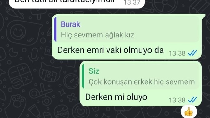 Kızlar böyle bir iliskiniz olsa ne yapardınız?