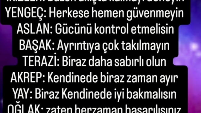 Evren sana ne mesaj veriyor?