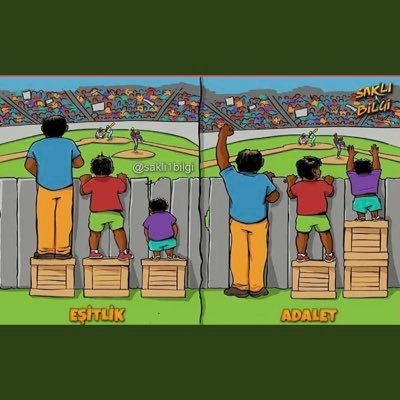 Eşitlik ve adalet aynı şey midir? Senin adalet anlayışın nasıl?