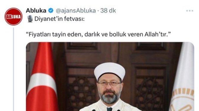 Siz de fiyatları Allah'ın belirlediğini düşünüyor musunuz?