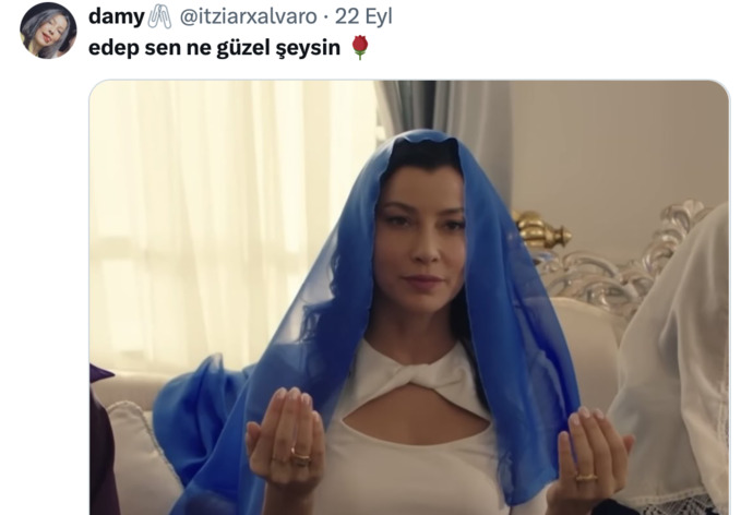 Öpüştükten sonra devamını getirmiyorum edep sen ne güzel şeysin?