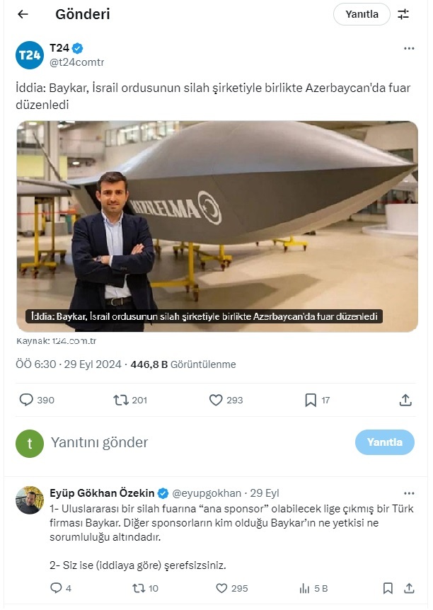 T24 denen Paçavra neden Baykara iftira atıyor?