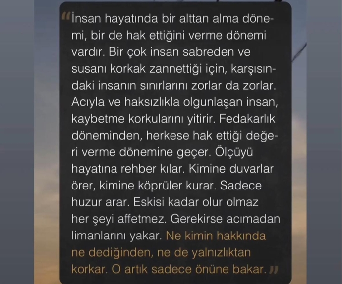 Sürekli alttan alan taraf mısın?