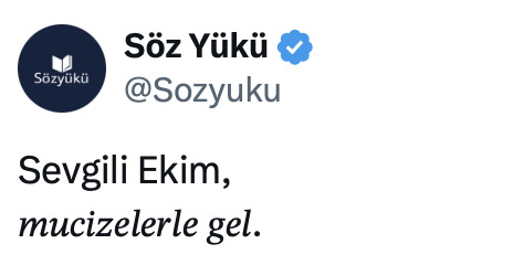 Ekim mucizelerle gel! 🎃 Ekim ayı için hedefleriniz, beklentileriniz neler?
