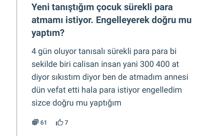 Şunun gibi sitede bir sürü soru var. 😂😂