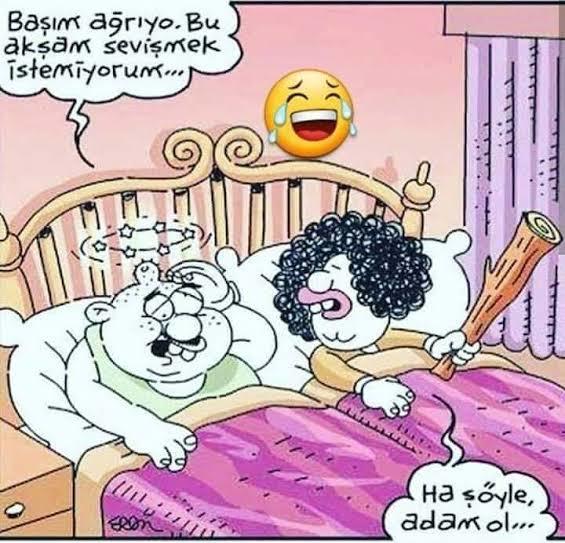 Erkeklerin de seks yapmamak için başım ağrıyor gibi bahaneleri var mıdır?