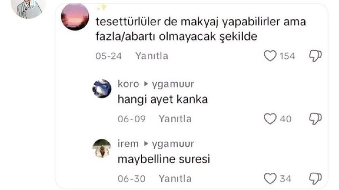 Tesettürlü kadınların makyaj yapması yanlış mı?