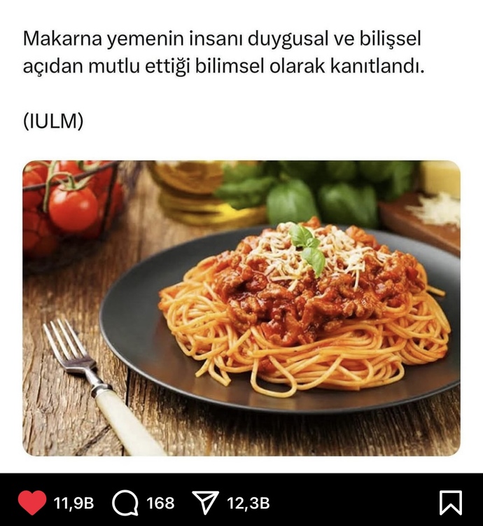 Makarnayı hangi sosla seviyorsunuz?