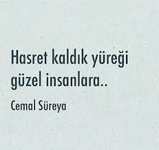 Nelere hasret kaldınız?